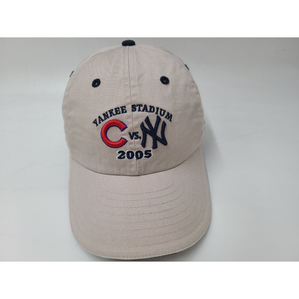 Vintage Chicago Cubs New York Yankees Stadium 2005 New Era Adjustable Hat Cap